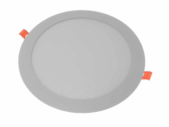 Panel led wpuszczany okrągły 18w b.ciepły