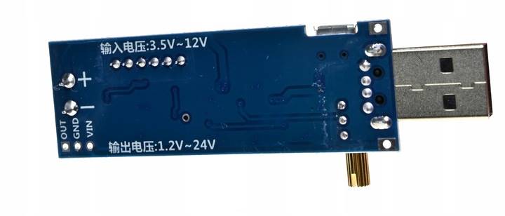 Przetwornica DC-DC Step-Up/Down 1,2V do 24V  USB