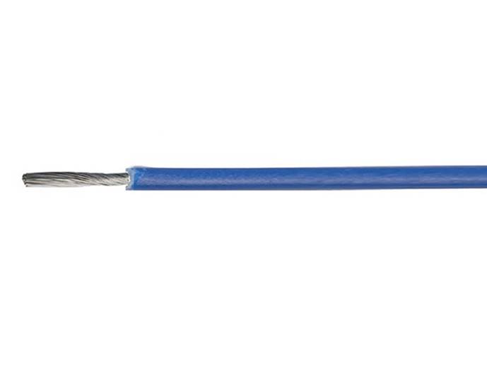 Kabel przewód SIF 0.75mm silikon niebiesk linka 1m