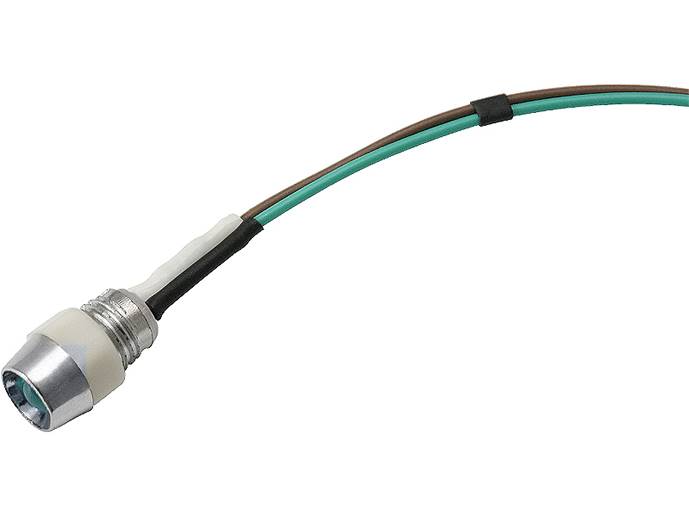 DIODA KONTROLKA 5MM NIEB. 12V z przewodem migająca