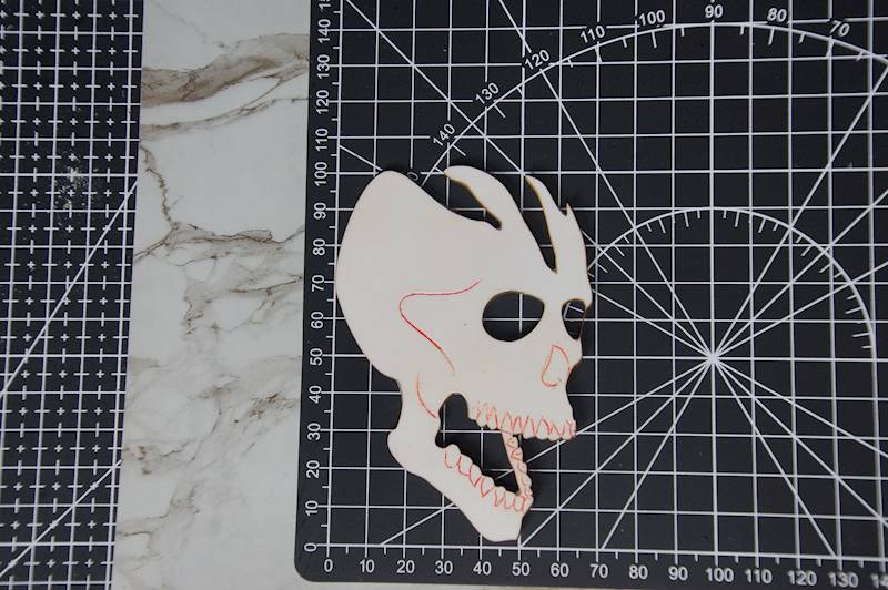 magnes Czaszka 7x9,5cm 