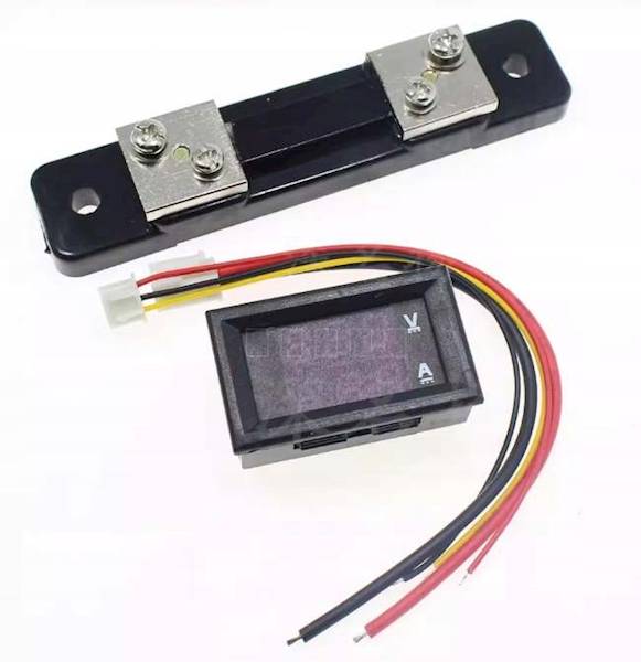 Miernik Voltomierz Amperom Watomierz 100V 50A bocz