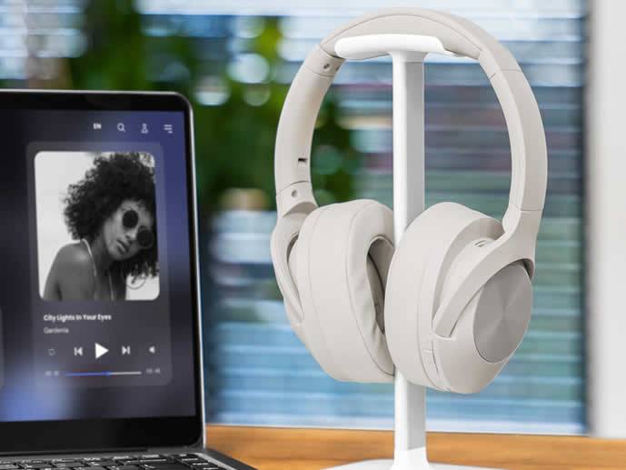 Słuchawki bezprzewodowe Kruger&Matz F2 szare