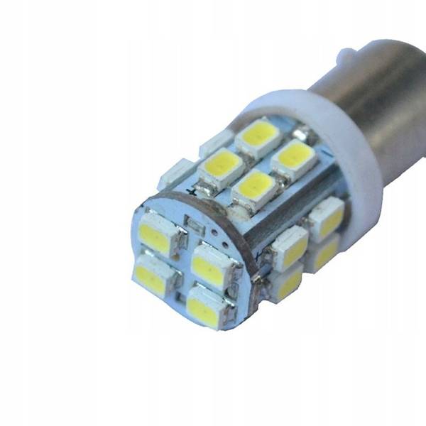 Żarówka samochodowa LED LED 20 SMD 1206 T4W BA9S