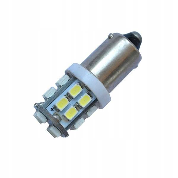 Żarówka samochodowa LED LED 20 SMD 1206 T4W BA9S