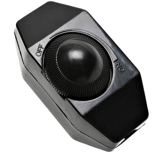 Ściemniacz nakablowy czarny 230V