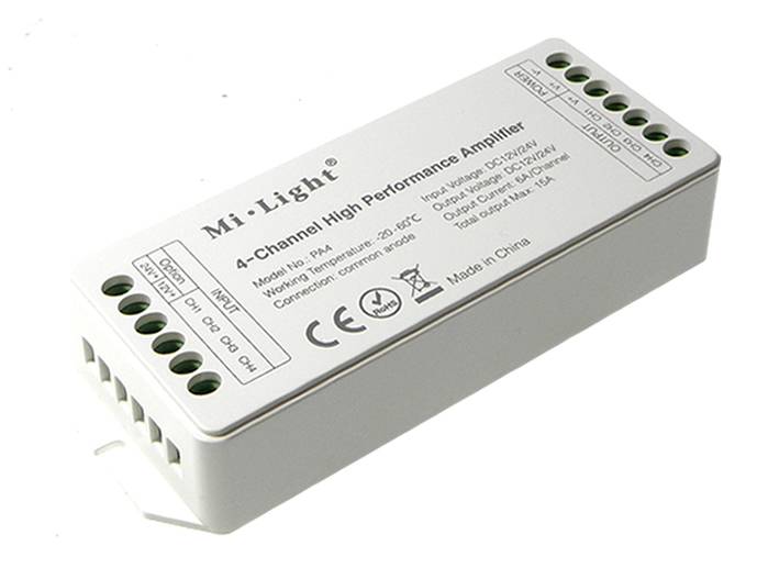 TAŚMA LED WZMACZNIACZ 4 KALAŁOWY MI-LIGHT