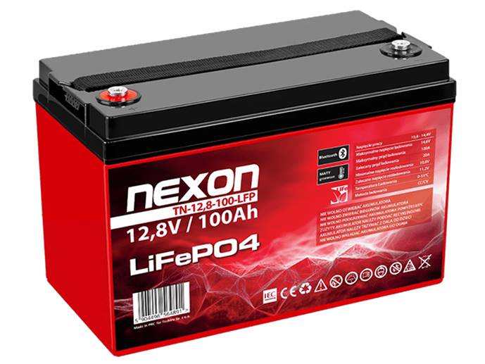 Akumulator LiFePo4 12,8V 100Ah