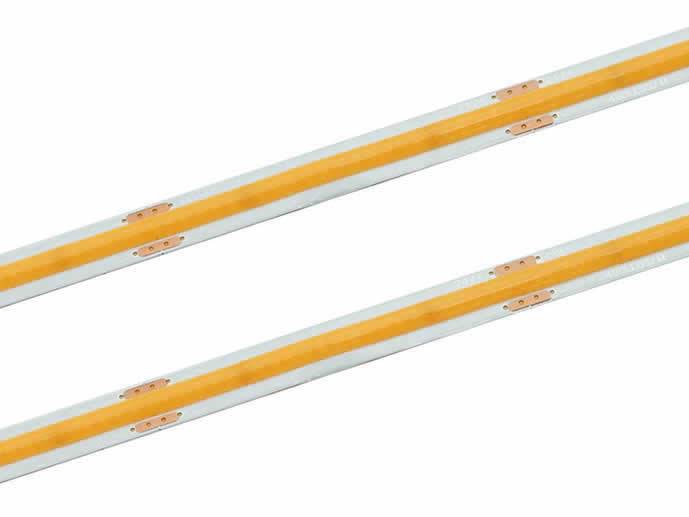 Taśma LEDs COB 24V 10w/m b.ciepły 