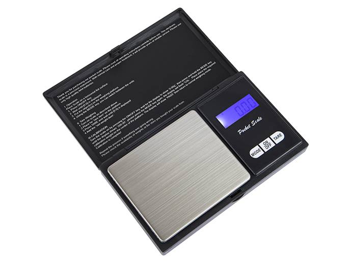 Waga jubilerska 500g 0,01g czarna