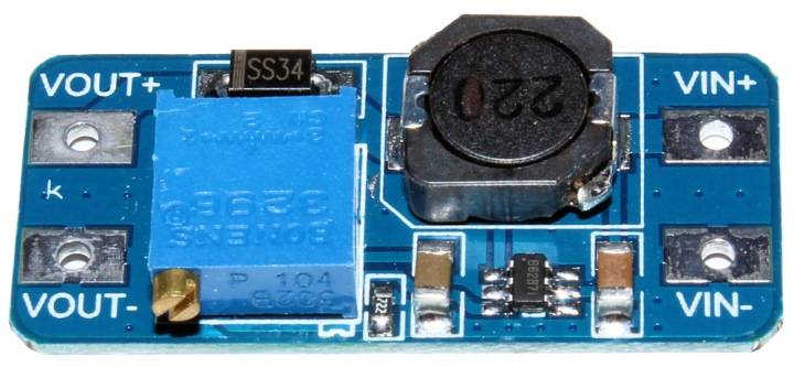 Przetwornica STEP-UP BOOST 5-28V 2A MT3608 m.USB