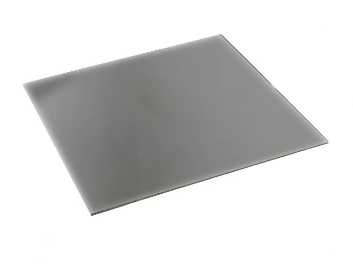 płyta Plexiglass 0,8mm, lustro srebrne 10x10cm