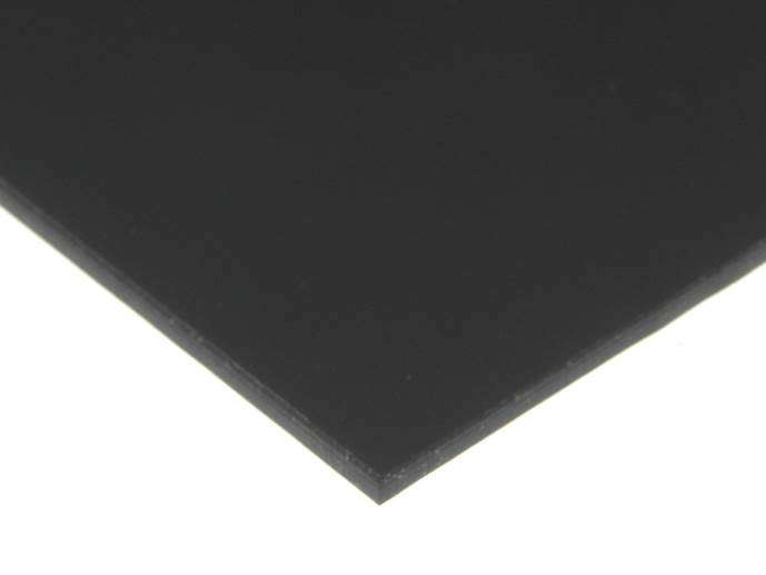 płyta Plexiglass 3mm, black white 10x10cm 