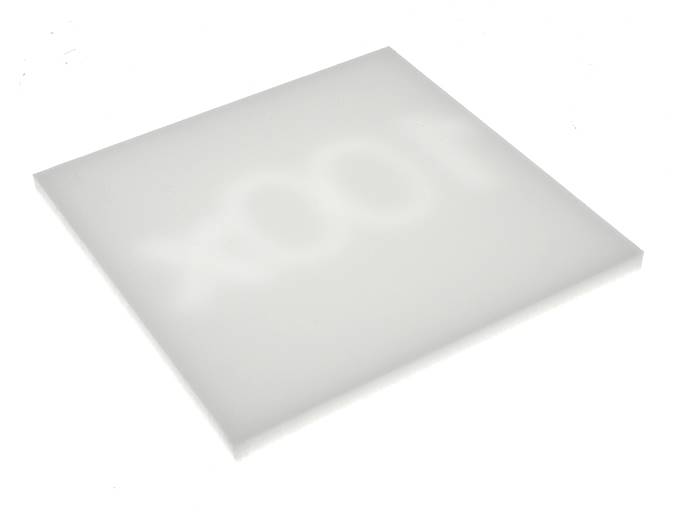 Płyta PMMA OPAL 5mm mleczny 10x10cm