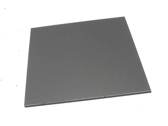 Płyta plabond 3mm biały/srebrny mat/mat 10x10cm