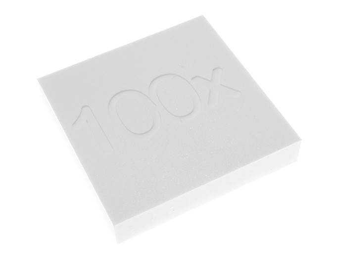 Plyta Ongrofoam biała spienione PCV 19mm 10x10cm