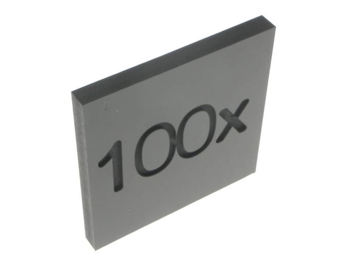 Płyta spienione PCV 10 mm czarne 10x10cm