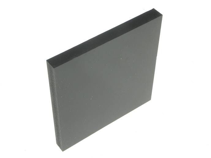 Płyta spienione PCV 10 mm czarne 10x10cm