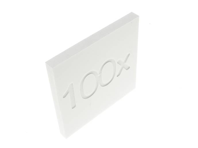 Plyta Ongrofoam biała spienione PCV 10mm 10x10cm