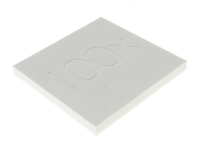 Plyta Ongrofoam biała spienione PCV 10mm 10x10cm