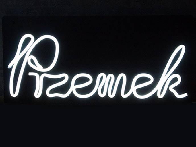 neon przemek 28x15 cm