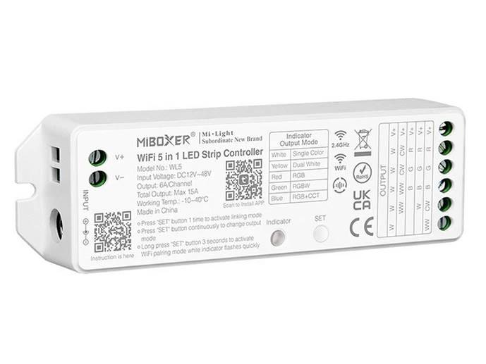 Kontroler LED 30A, Mi-Light, RGB+CCT