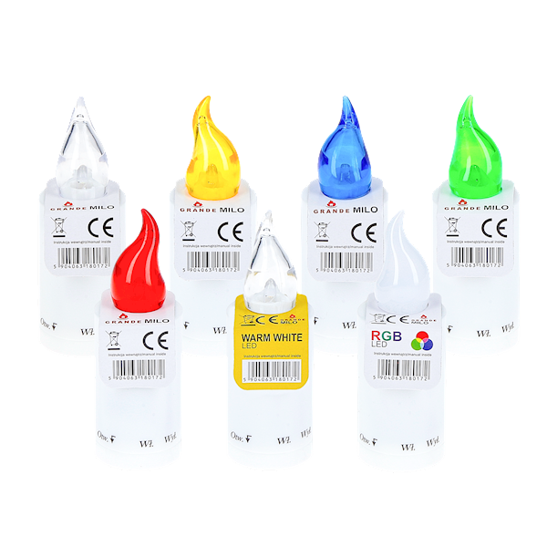 Wkłady świeczki Grande Milo mix