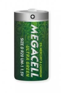 Bateria MEGACELL R20 (2SH)