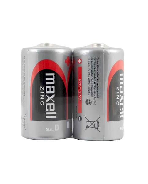 Bateria MAXELL R20 2PK