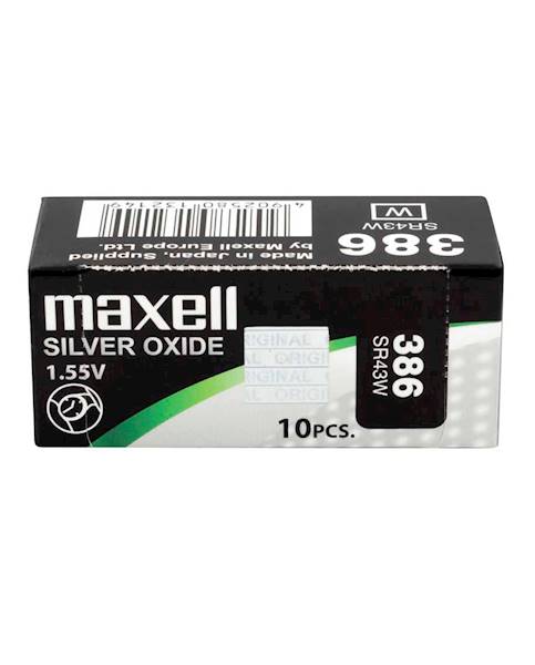 Bateria MAXELL SR 43 W / 386