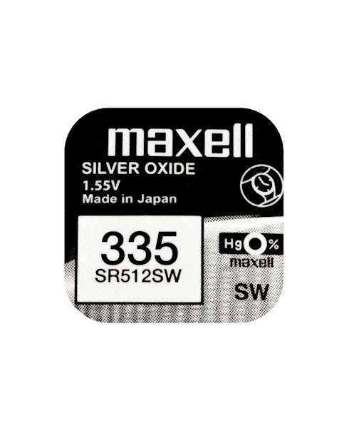 Bateria  MAXELL SR 512 SW ( 335 )