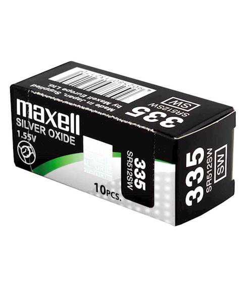 Bateria  MAXELL SR 512 SW ( 335 )