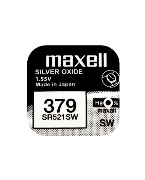 Bateria MAXELL SR 521 SW ( 379 ) AG 0