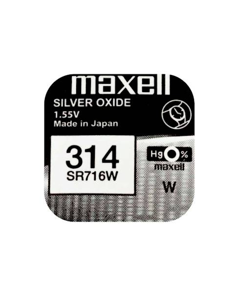 Bateria MAXELL SR 716 W ( 314 )