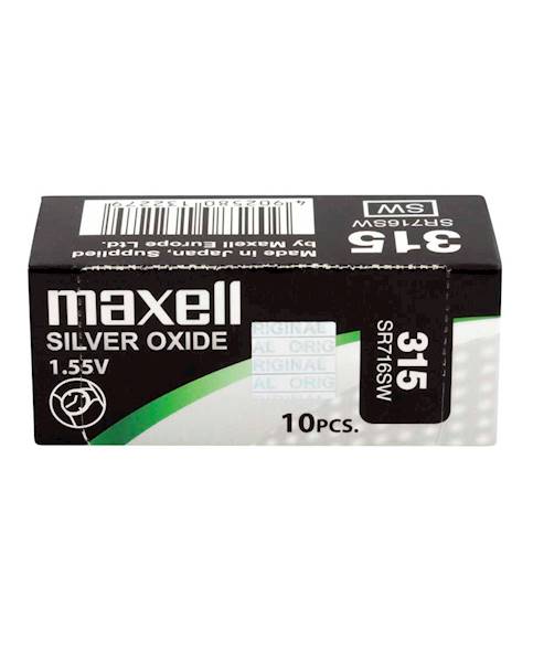 Bateria  MAXELL SR 716 SW (315)