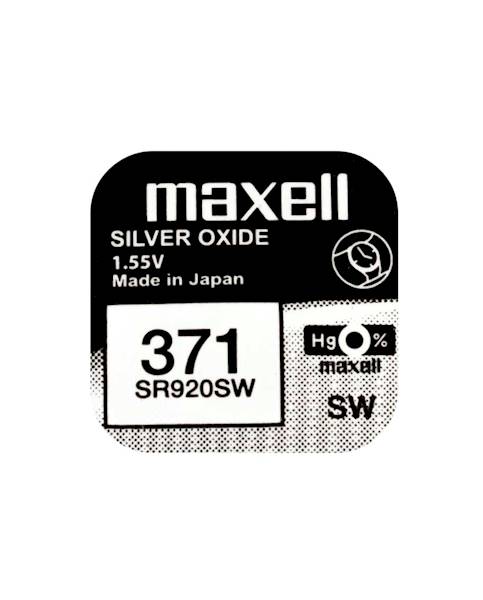 Bateria  MAXELL SR 920 SW / 371  AG 6