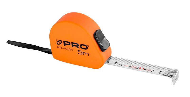 Miara zwijana 5 m PR-40-01 dwa hamulce PRO