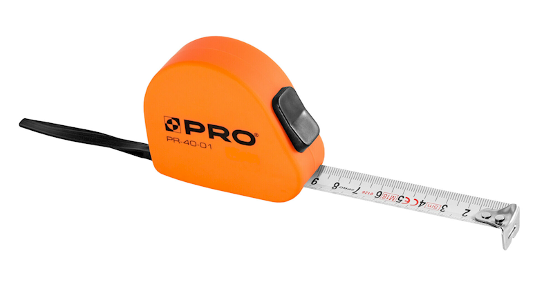 Miara zwijana 8 m PR-40-01 dwa hamulce PRO