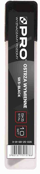 Ostrza wymienne SK5 Black 18 mm 10 szt. PRO
