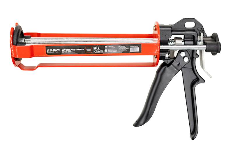 Wyciskacz pistolet cylindryczny do mas o średnicy 55 mm BW412 PRO