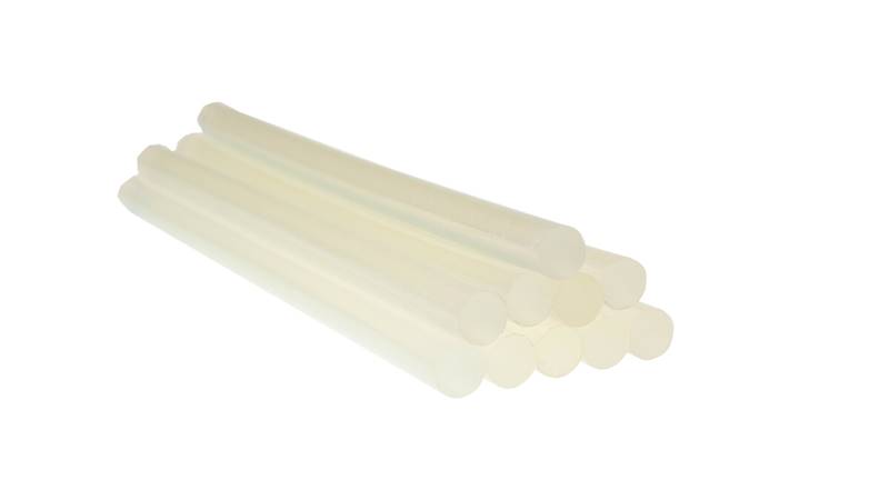 Klej termotopliwy bezbarwny 11 x 200 mm 1 kg PRO