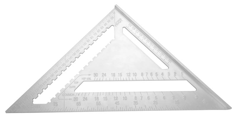 Kątownik aluminiowy stolarski z podstawą 300 mm PRO