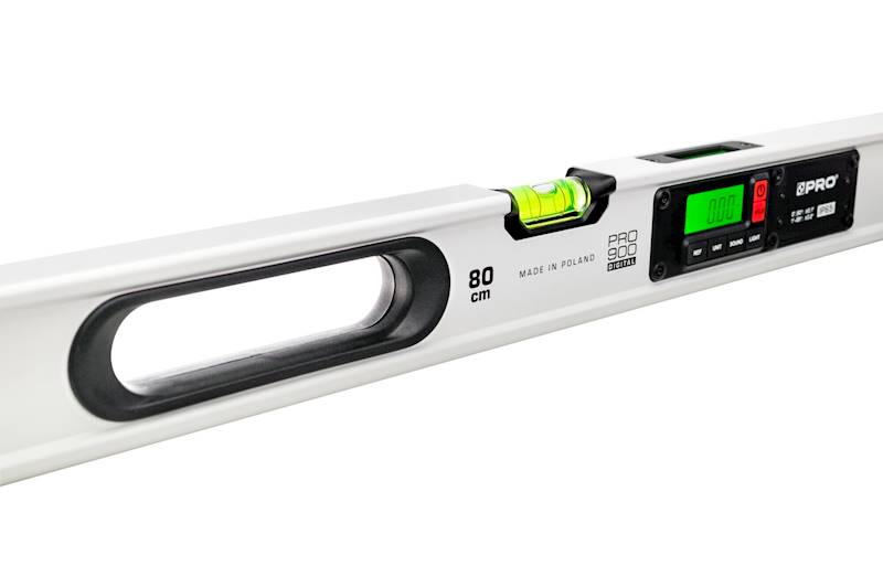 Poziomica elektroniczna 60 cm Digital IP65 z magnesami i pokrowcem PRO900 PRO