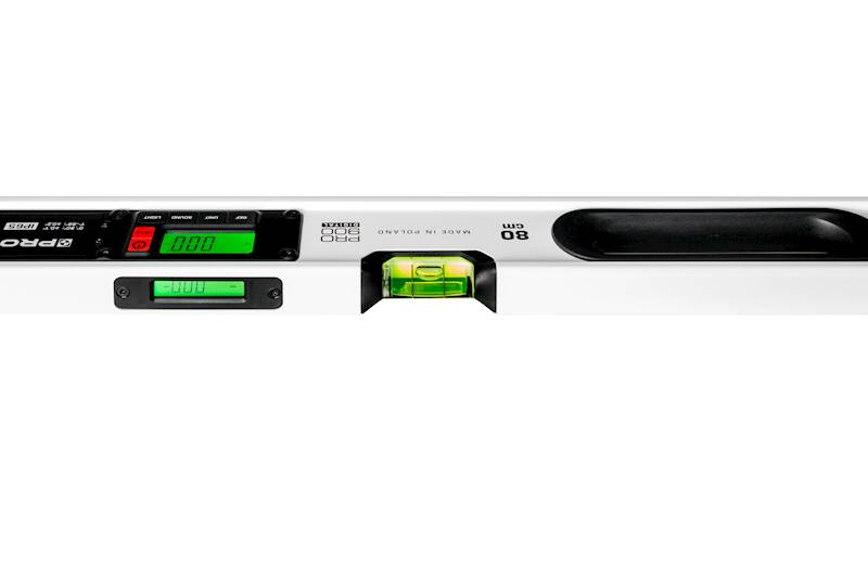Poziomica elektroniczna 60 cm Digital IP65 z magnesami i pokrowcem PRO900 PRO
