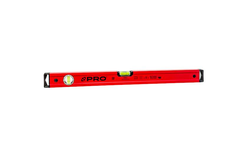 Poziomica 60 cm malowana czerwona PRO600 PRO