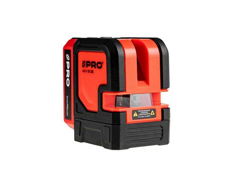 Laser krzyżowy AQ180G zielona wiązka zestaw PRO