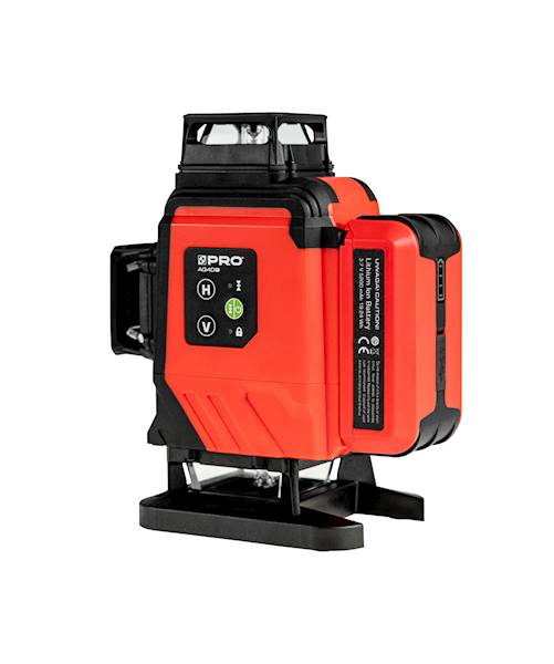 Laser wieloliniowy AQ4DG zielona wiązka zestaw plus PRO