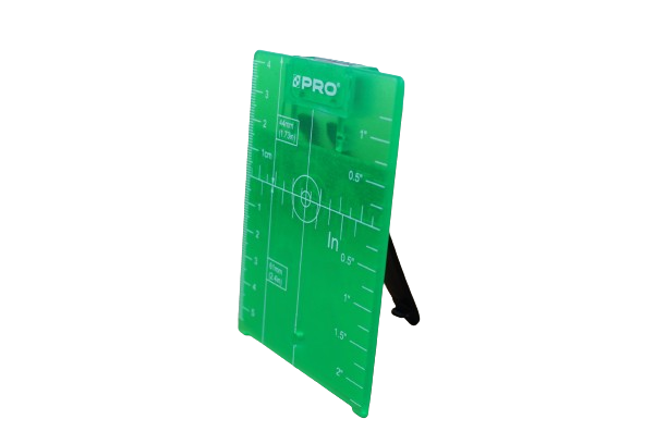 Tarcza celownicza z podpórką i magnesem do laserów zielonych LT-G105 PRO