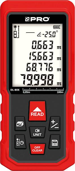 Dalmierz laserowy DL-80X PRO