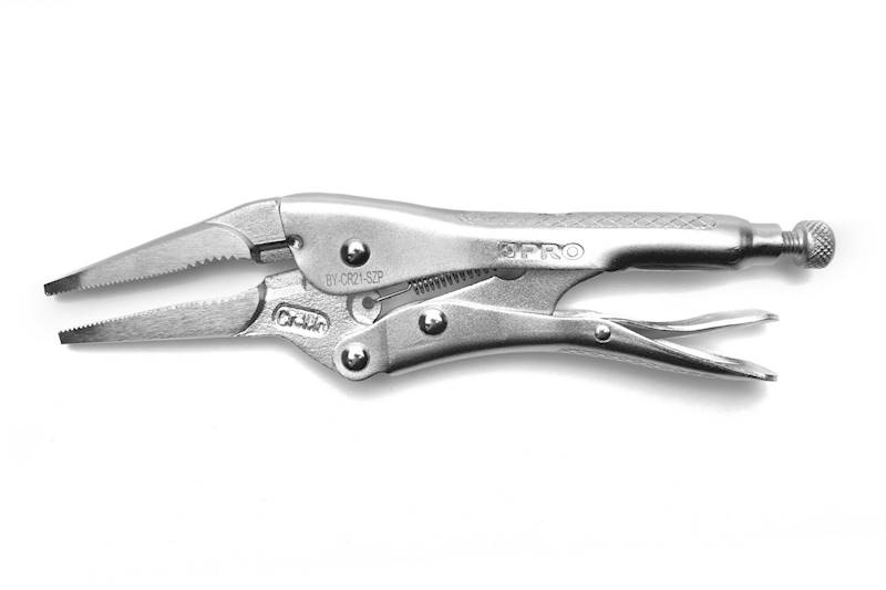 Szczypce zaciskowe proste 210 mm PRO